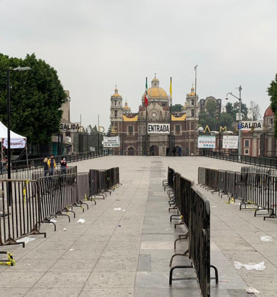 Instalan filtros para acceso a la Basílica de Guadalupe