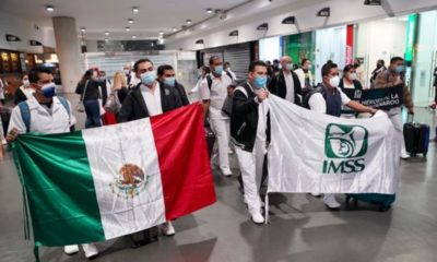 Llegan médicos de la Operación Chapultepec a la CDMX