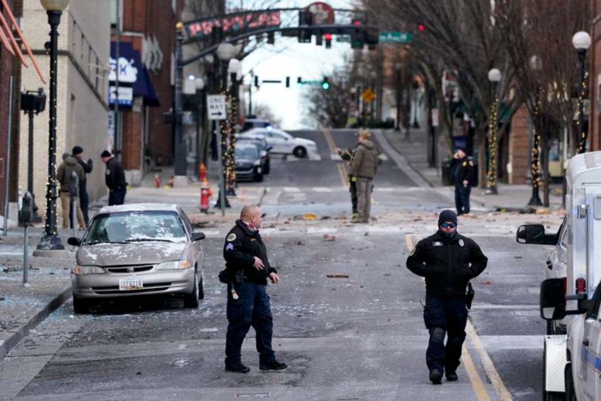 Explosión en Nashville deja lesionados y daños materiales