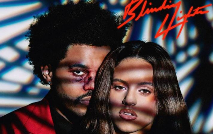 Blinding lights Rosalía y The Weeknd