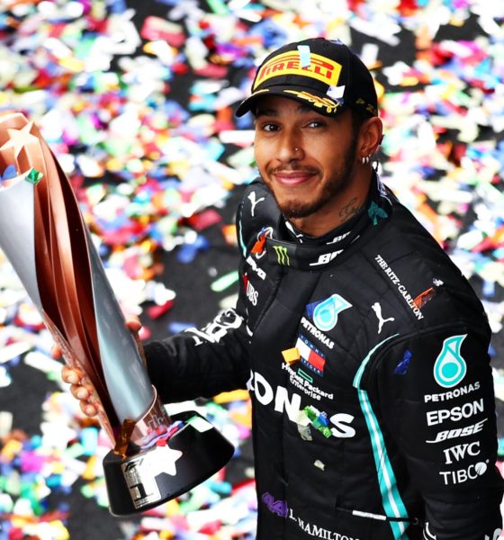 Lewis Hamilton, positivo de Covid-19. Foto: Twitter Lewis Hamilton