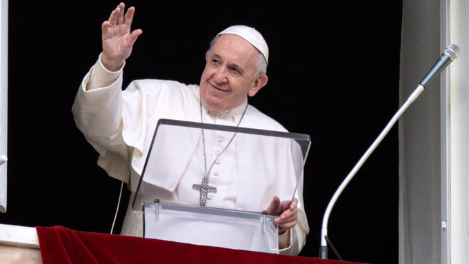 Papa Francisco pide tener alegría en el corazón. Foto: Vatican News