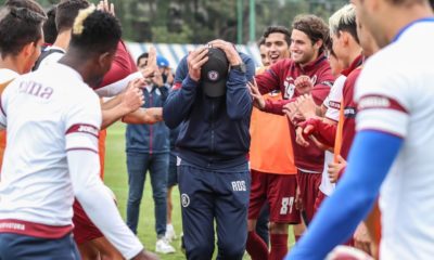 Siboldi, Cloaroscuro en la Primera División. Foto: Twitter Cruz Azul