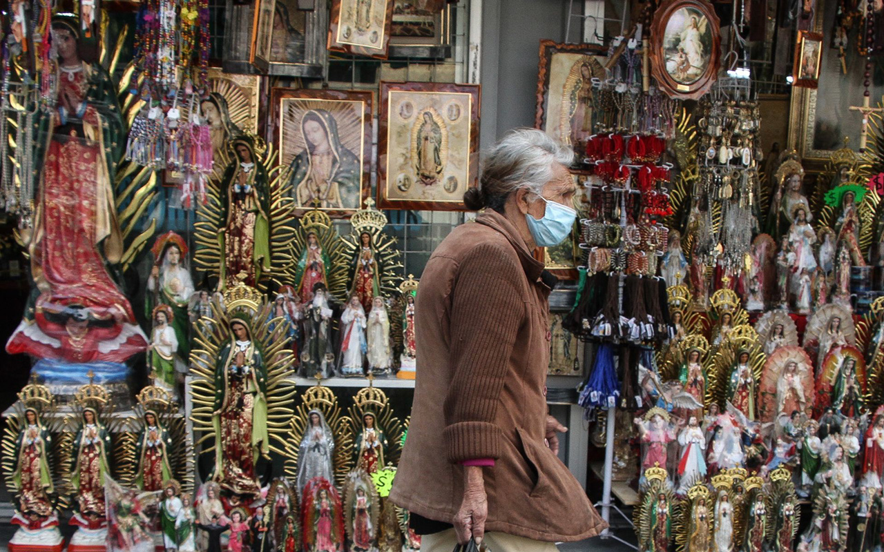 La Virgen de Guadalupe, símbolo dominante en la religiosidad mexicana