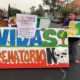 Vecinos de la GAM protestan contra Funeraria Uribe