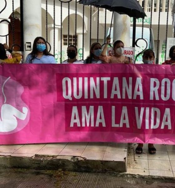 Por apoyar feministas piden destitución de presidente de CDH en Quintana Roo