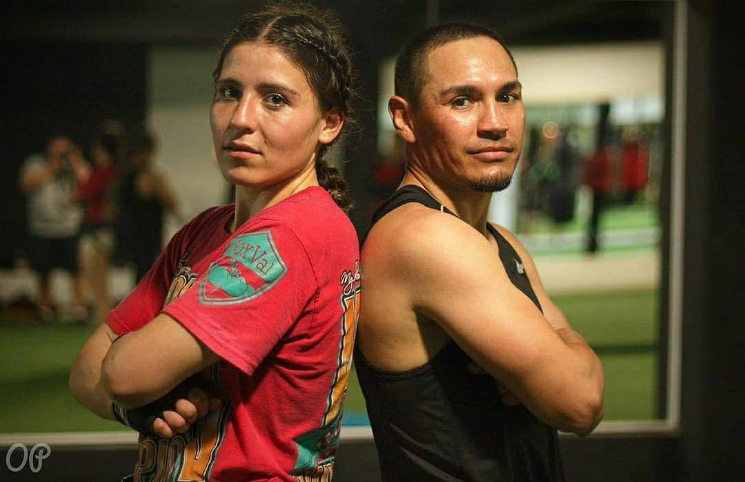 Campeones WBC, Yamileth  y “Gallo” Estrada entrenan juntos. Noticias en tiempo real