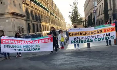 Vecinos de Chimalhuacán piden tanques de oxigeno