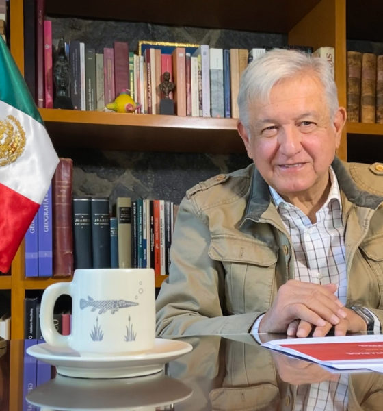 López Obrador padece de Covid. Foto: Twitter López Obrador