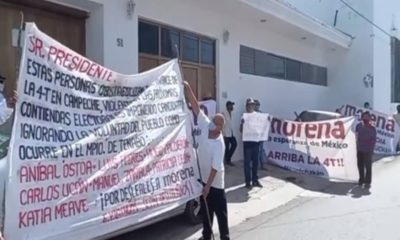 Denuncian imposición de candidatos de Morena en Campeche