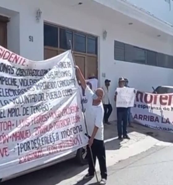 Denuncian imposición de candidatos de Morena en Campeche