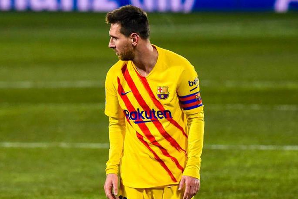 Messi, fuera del once ideal de L'Équipe. Foto: twitter Barcelona
