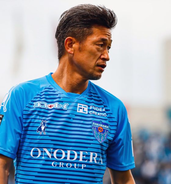 Kazuyoshi Miura firmó extensión de contrato con Yokohama. Foto: Twitter