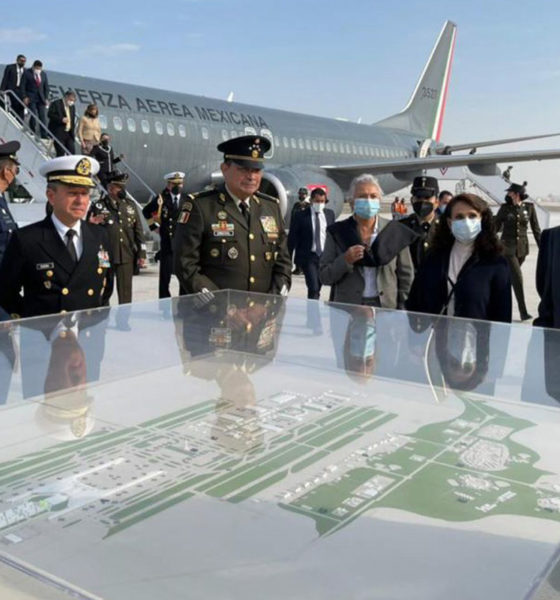 López Obrador inaugura pistas del Aeropuerto Felipe Ángeles
