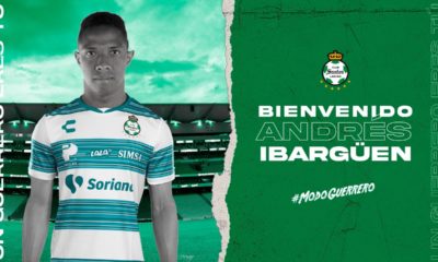 Andrés Ibargüen llega a Santos Laguna. Foto: Twitter Santos Laguna
