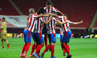 Chivas hunde a Pumas. Foto: Twitter Chivas