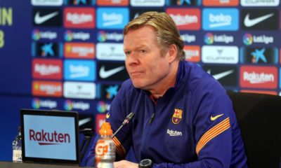 Ronald Koeman confiado de vencer a Sevilla. Foto: Twitter