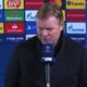 Ronald Koeman decepcionado. Foto: Twitter