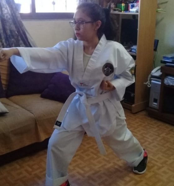 Taekwondo permite olvidar la Covid-19. Foto: UNAM