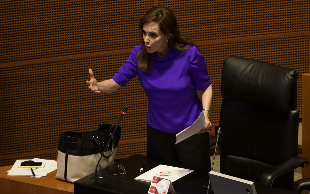 Condena PAN ataques en contra de la senadora Lilly Téllez