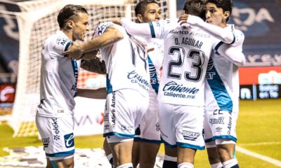 Tres goles de Ormeño y Puebla vapulea a los Bravos. Foto: Twitter