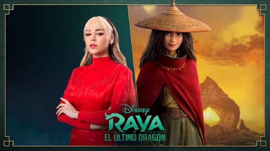 Danna Paola será la voz de Raya