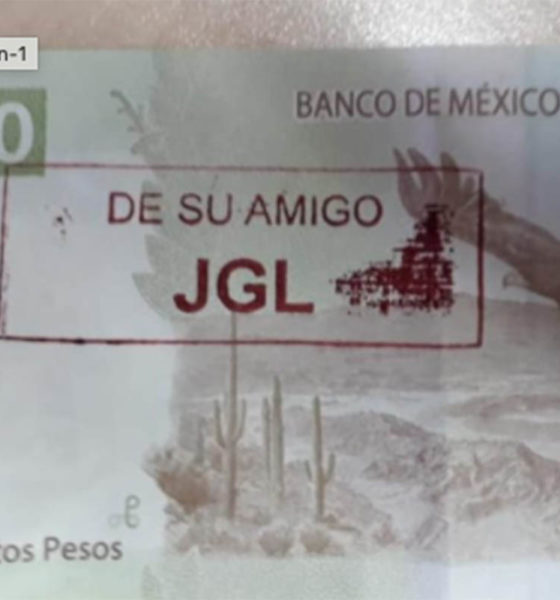 Billetes con sellos del Chapo (Especial)