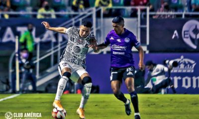 América le pegó a Mazatlán. Foto: Twitter América