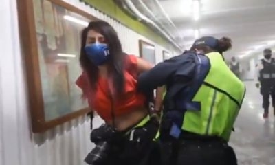 Destituye Sheinmbaum a policías por abuso en marcha de mujeres