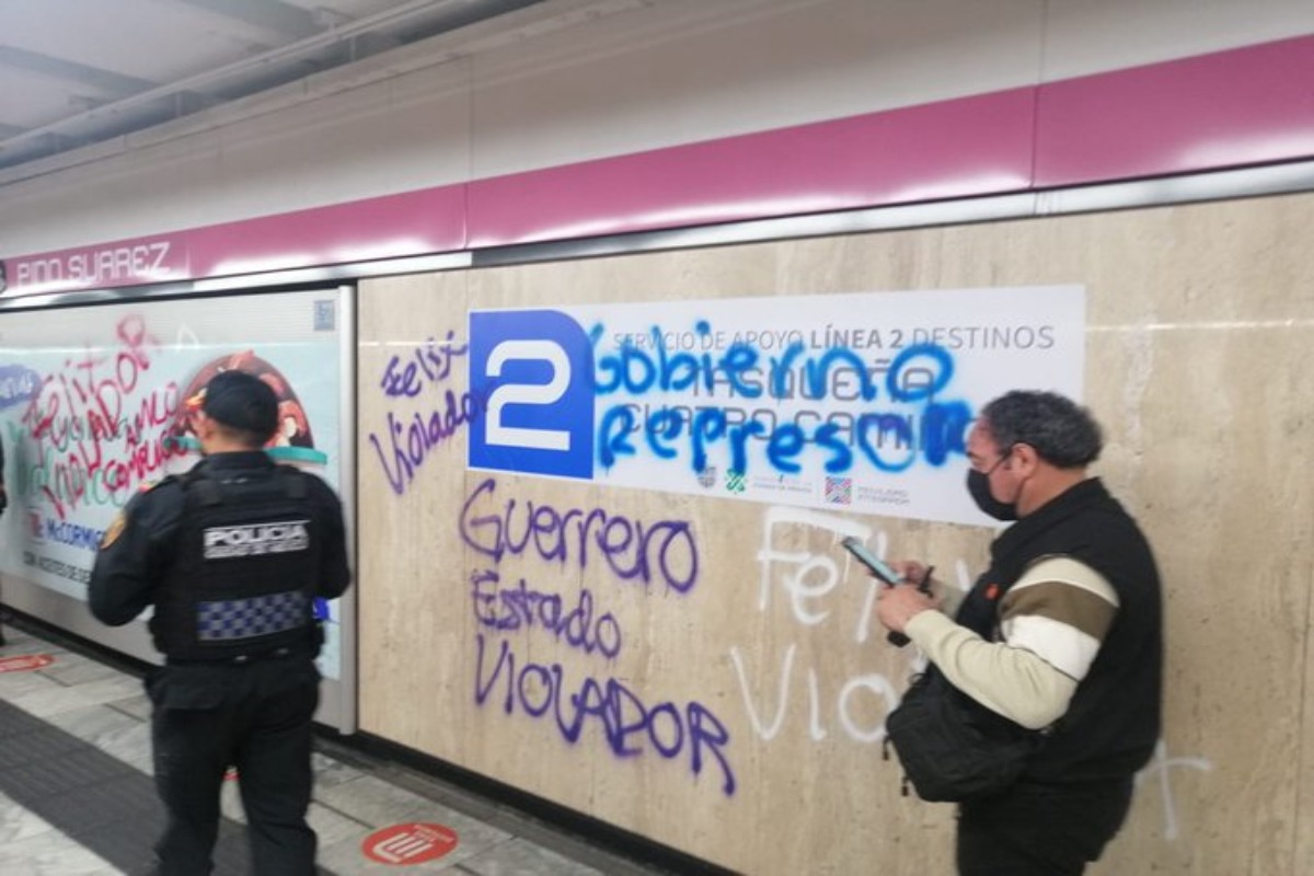 Cierran estación Pino Suárez del STC Metro hasta nuevo aviso