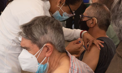 El miércoles hubo récord de vacunas aplicadas en México
