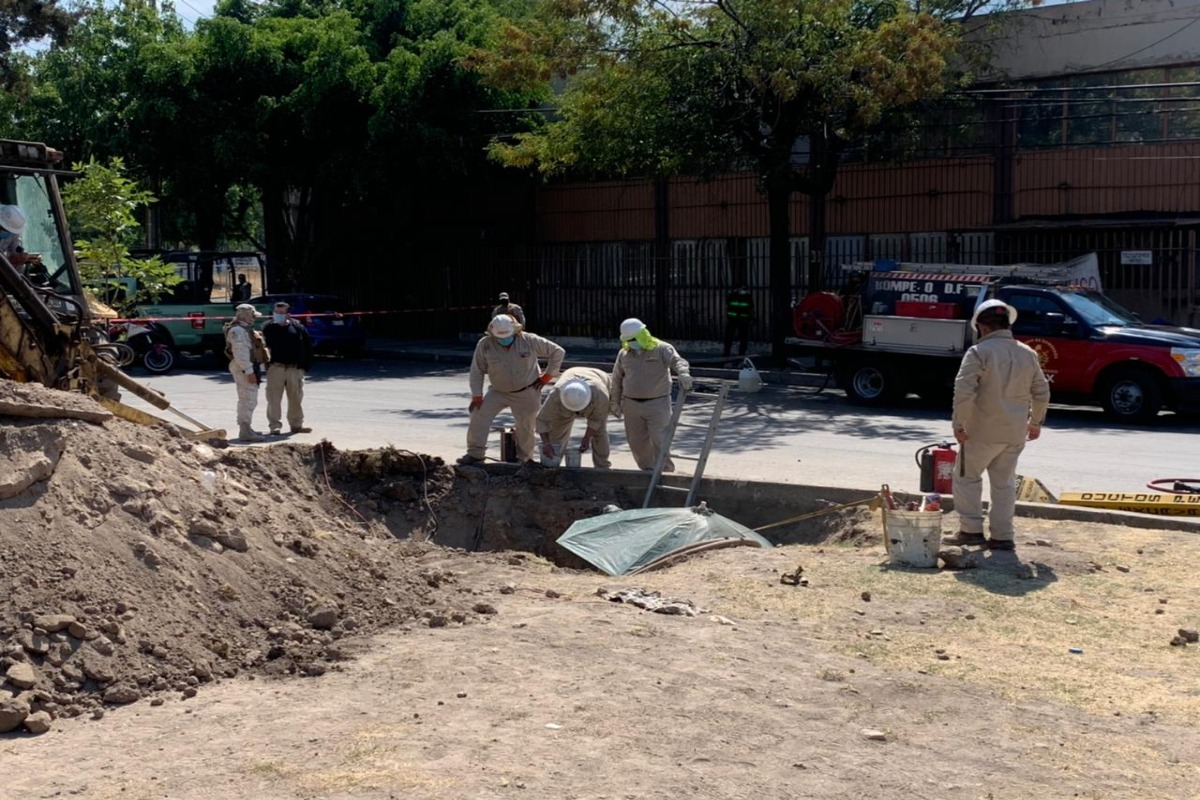 Ubican toma clandestina de combustible en Azcapotzalco