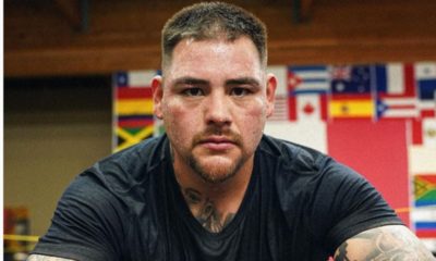 Andy Ruiz presume sus 25 kilos menos. Foto: Twitter