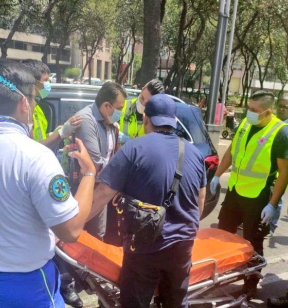 Intento de robo deja automovilista lesionado en Reforma