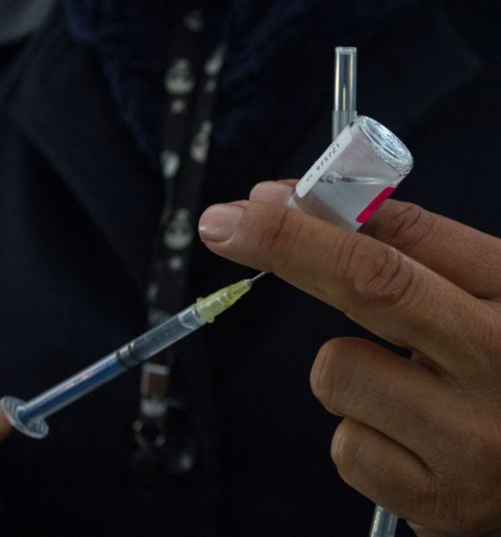 Inicia aplicaciónde vacunas contra Covid-19. Foto: Cuartoscuro