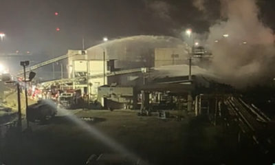 Sofocan fuego en refinería de Minatitlán; hay 7 heridos