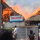 Incendio arrasa varios locales en Islas Mujeres, Quintana Roo