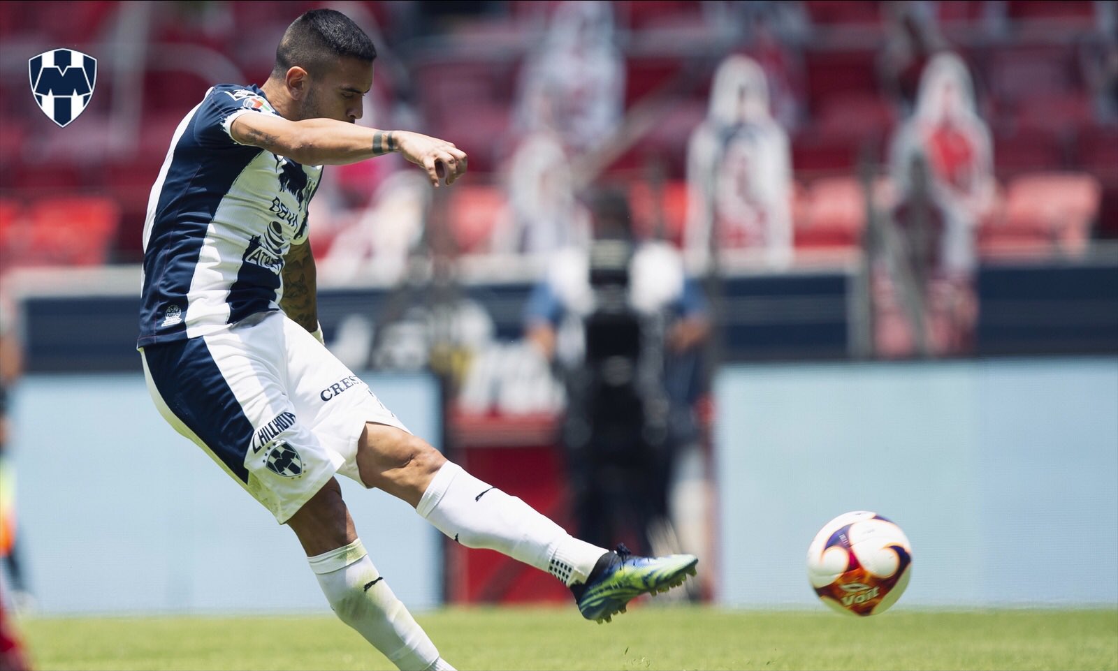 Rayados del Monterrey maniató al Diablo. Foto: Twitter Rayados