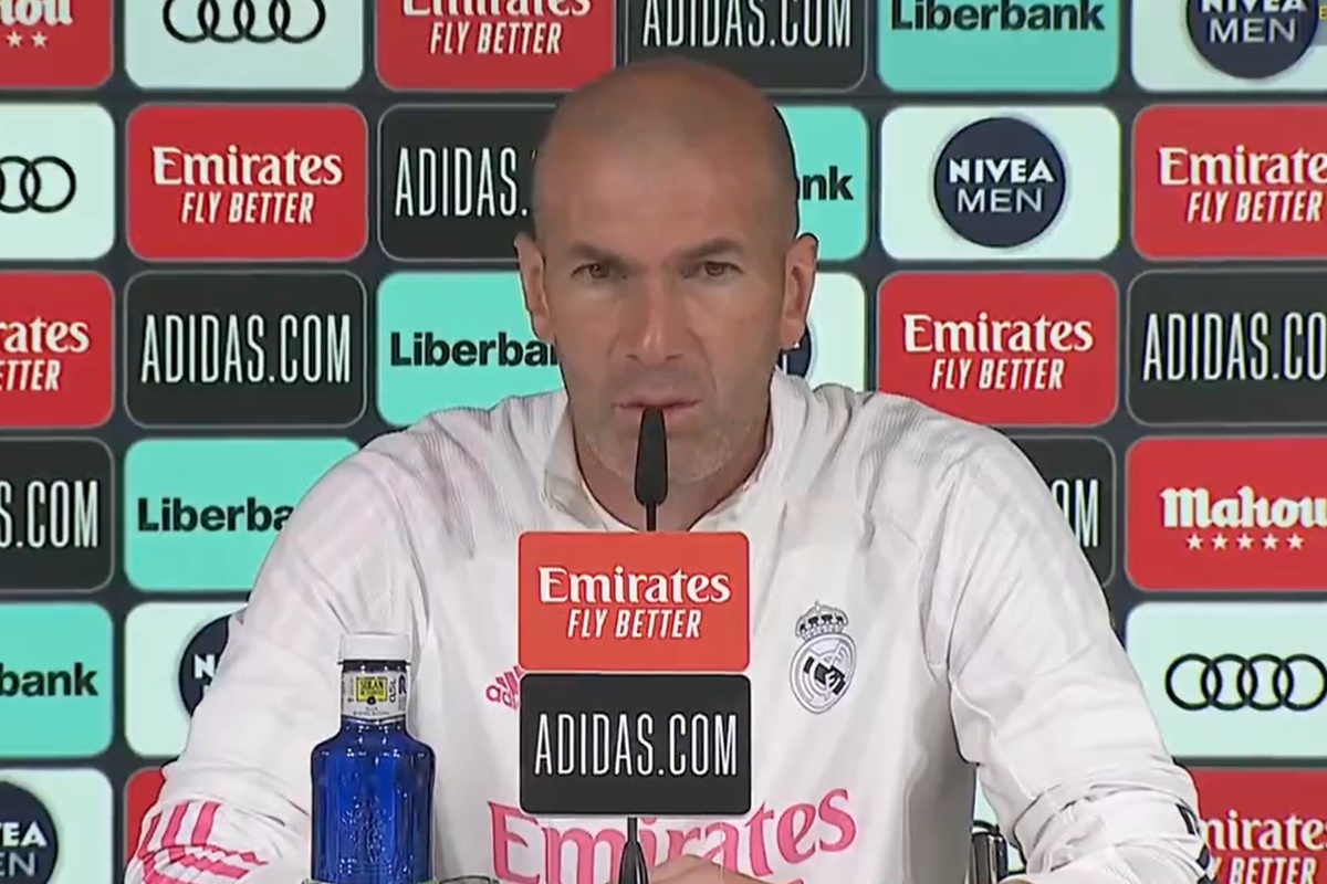 Zinedine Zidane no piensa en la Superliga. Foto: Twitter