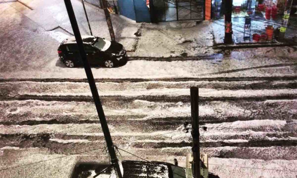 ¡Fuerte granizada en la CDMX! - Vimarsana News