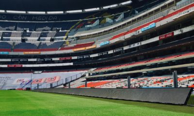 Abren sus puertas el Estadio Azteca. Foto: Twitter Estadio Azteca