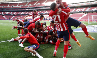 Atlético de Madrid a un paso del título. Foto: Twitter