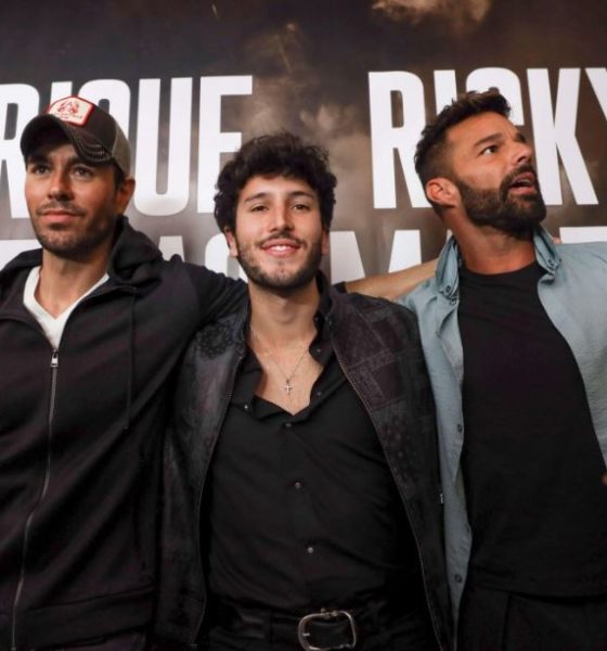Ricky Martin, Enrique Iglesias y Sebastián Yatra,