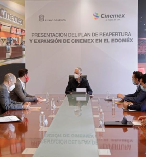 Anuncia cadena de cines inversión y reapertura de salas en Edomex