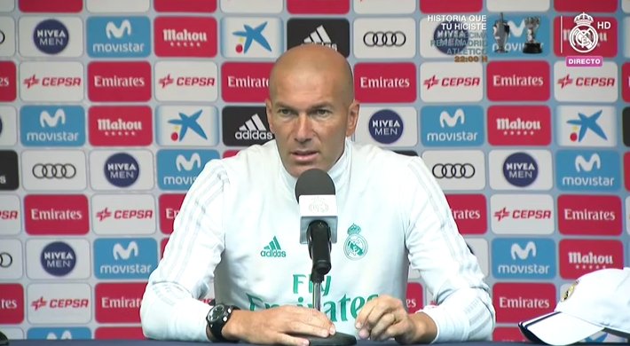 Explota Zidane tras mal arbitraje. Foto: Twitter