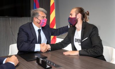 Laporta confía en que Barcelona conquistará el título de LaLiga. Foto: Twitter