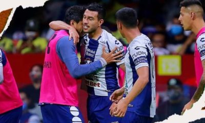 Pachuca le pega al América. Foto: Twitter