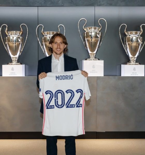 Real Madrid renueva contrato de Modric. Foto: Twitter Real Madrid