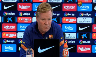 Ronald Koeman no tiene seguro el puesto. Foto: Twitter