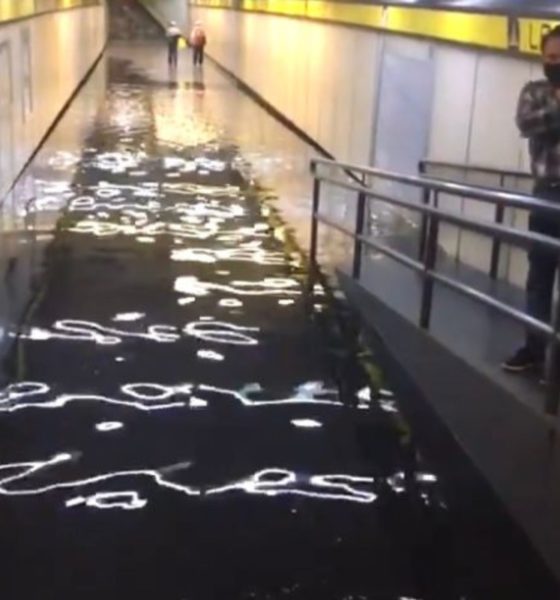 Se inunda estación La Raza de la Línea 5 del STC Metro